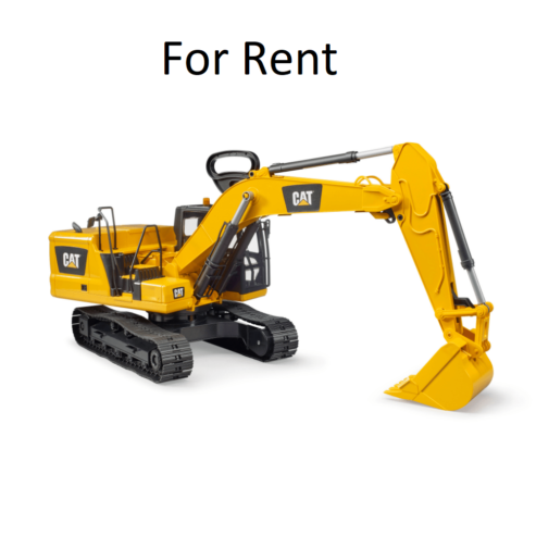 4 excavator for rent size 3,5,6and 4.5